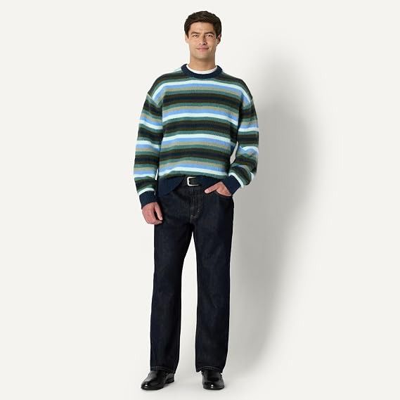 Striped Crew Neck Sweater imagen 3
